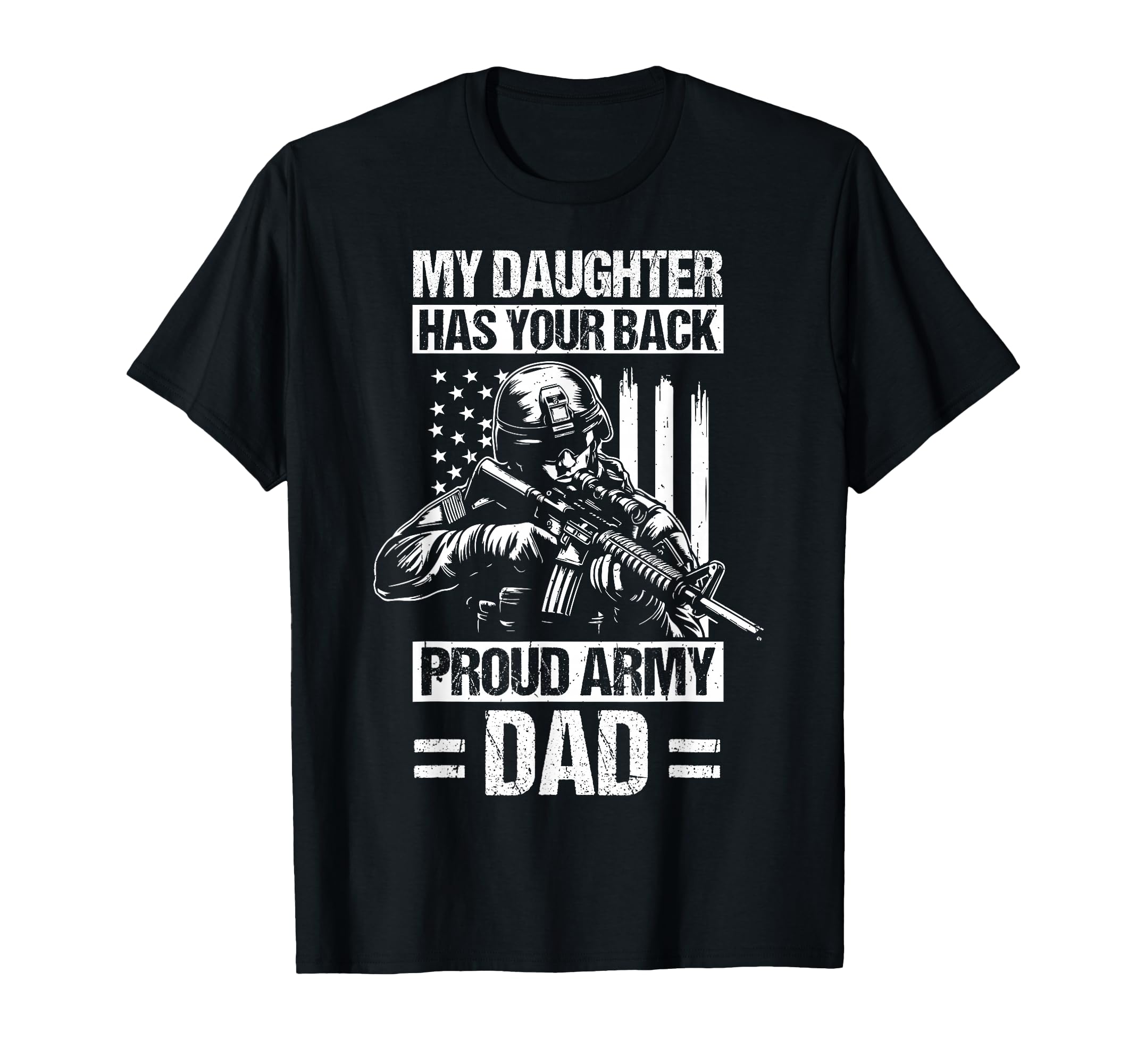My Daughter Has Your Back Proud T-Shirt - Unique Graphic Men Women - T-Shirt, Sweatshirt, Hoodie