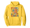 Groovy Proud Bonus Dad 2025 Graduate Hoodie - Streetwear Style Unisex - T-Shirt, Sweatshirt, Hoodie
