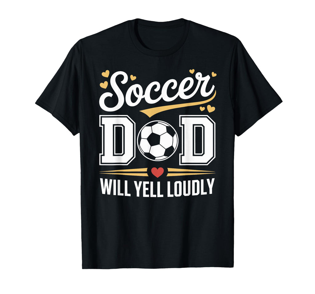 Soccer Dad Fathers Day Sweatshirt - Custom Art Print Unisex - T-Shirt, Sweatshirt, Hoodie