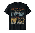 Pop Pop Is My Favorite Name Fathers Day T-Shirt - Streetwear Style Unisex - T-Shirt, Sweatshirt, Hoodie