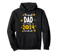 Proud Dad Class 2024 Sunflower Graduate 2024 Hoodie - Graphic Print Unisex - T-Shirt, Sweatshirt, Hoodie