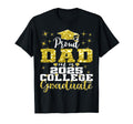Proud Dad 2025 College Graduate T-Shirt - Minimalist Print for Adults - T-Shirt, Sweatshirt, Hoodie