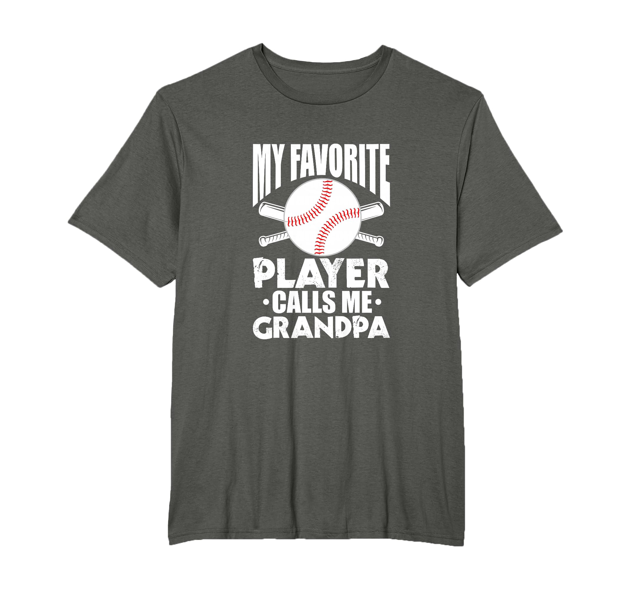 Baseball Grandpa My Favourite Player T-Shirt - Graphic Print for Adults - T-Shirt, Sweatshirt, Hoodie