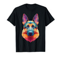 German Shepherd Dog T-Shirt - Custom Art Print Men Women - T-Shirt, Sweatshirt, Hoodie