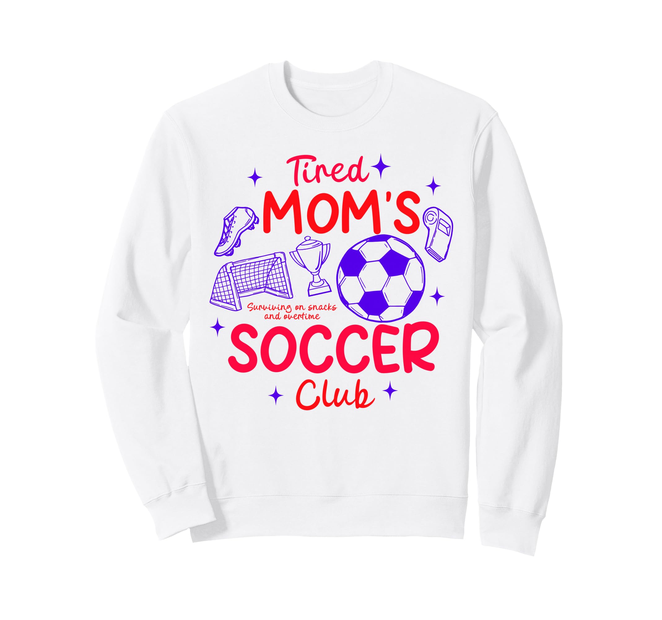Soccer Mom Soccer Mama Game Day Sweatshirt - Custom Art Print for Adults - T-Shirt, Sweatshirt, Hoodie