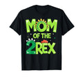 Mom Two Rex Dinosaur Family Matching T-Shirt - Streetwear Style for Adults - T-Shirt, Sweatshirt, Hoodie