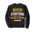 Dad Who Has Everything Except Sweatshirt - Casual Everyday Wear for Adults - T-Shirt, Sweatshirt, Hoodie