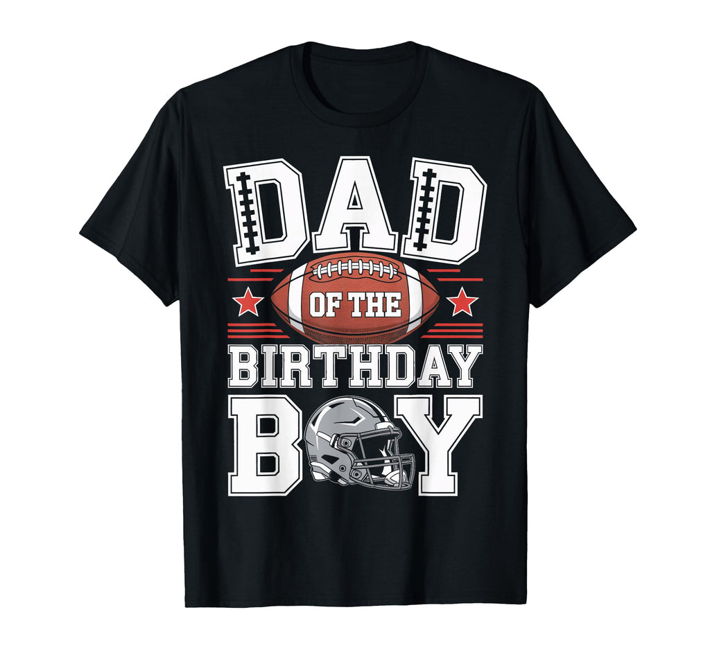 Game Day Dad Birthday Celebration T-Shirt - Minimalist Print Men Women - T-Shirt, Sweatshirt, Hoodie