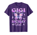 Gigi Birthday Butterfly Family Matching T-Shirt - Unique Graphic for Adults - T-Shirt, Sweatshirt, Hoodie