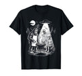 Funny Bigfoot Alien Ufo Bbq Grilling T-Shirt - Novelty Apparel for Adults - T-Shirt, Sweatshirt, Hoodie
