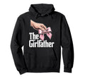 Girlfather Dad Daddys Little Fathers Hoodie - Minimalist Print for Adults - T-Shirt, Sweatshirt, Hoodie