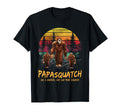 Papa Squatch Like Grandpa Funny T-Shirt - Custom Art Print Men Women - T-Shirt, Sweatshirt, Hoodie