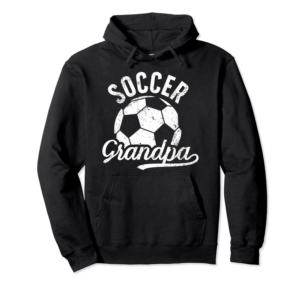 Soccer Grandpa Soccer Player Grandfather Hoodie - Minimalist Print Unisex - T-Shirt, Sweatshirt, Hoodie