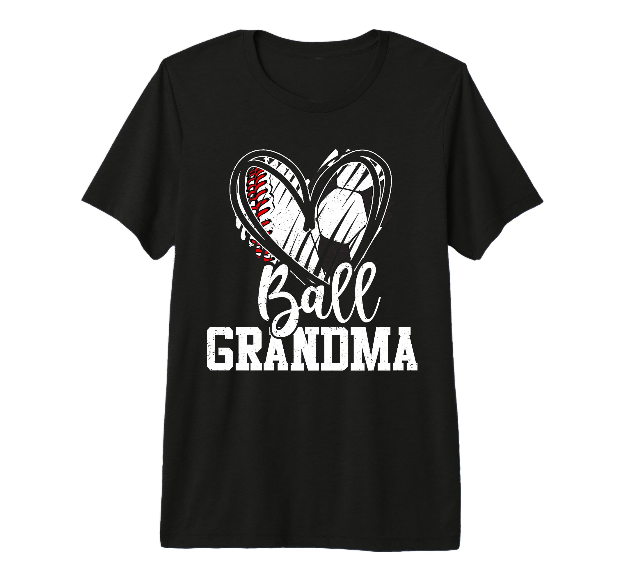 Ball Grandma Baseball Soccer Grandma T-Shirt - Aesthetic Graphic Men Women - T-Shirt, Sweatshirt, Hoodie