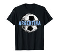 Argentina Soccer Argentinian Flag T-Shirt - Minimalist Print Men Women - T-Shirt, Sweatshirt, Hoodie