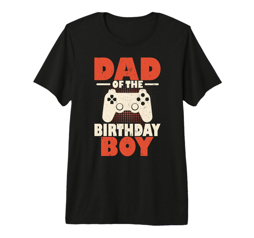Dad Birthday Video Games Gamer Dad Tri T-Shirt - Graphic Print Men Women - T-Shirt, Sweatshirt, Hoodie