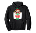 Im Soccer Player Elf Female Elf Family Hoodie - Novelty Apparel Men Women - T-Shirt, Sweatshirt, Hoodie