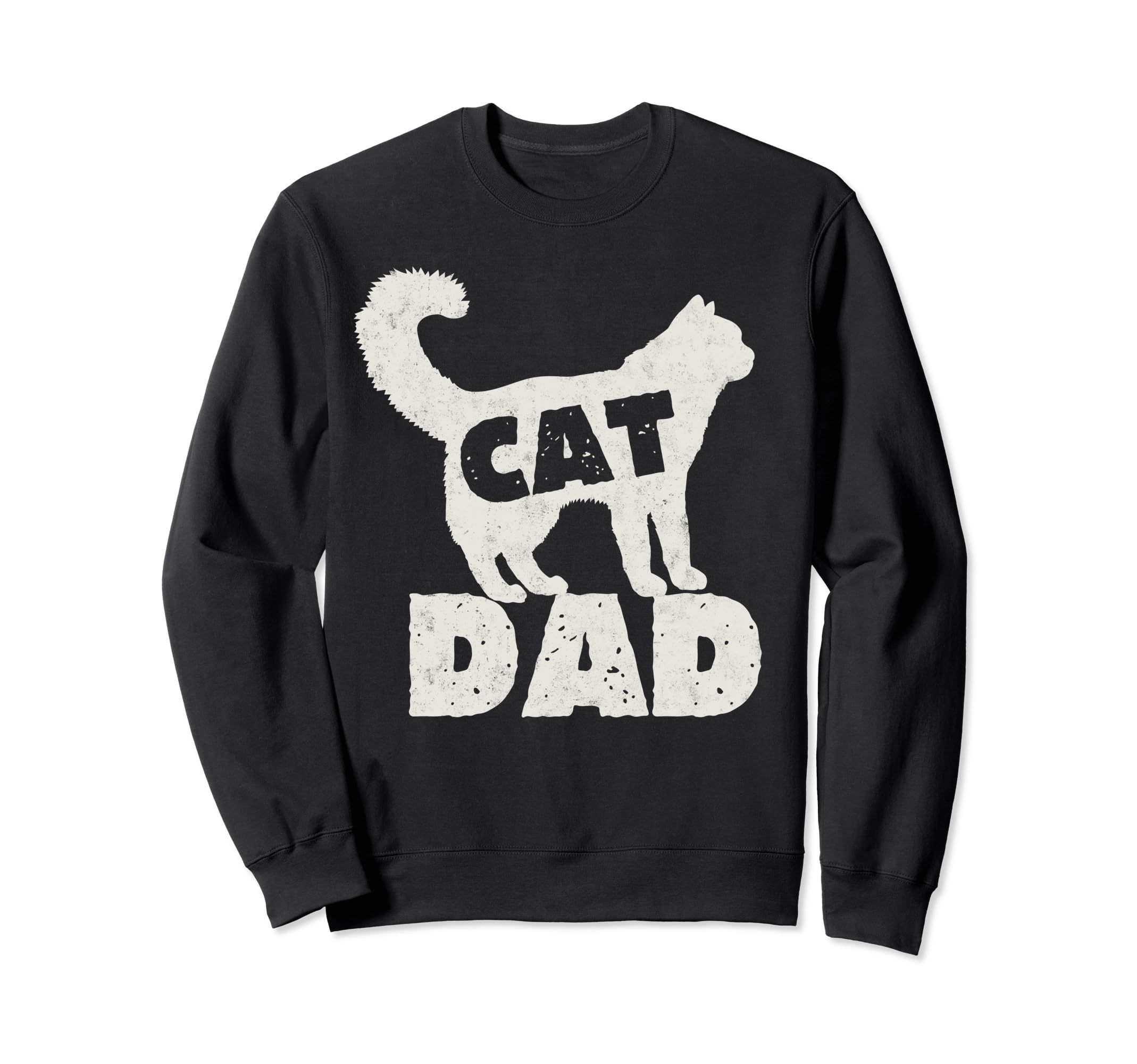 Cat Dad Fathers Day Grandpa Cats Sweatshirt - Novelty Apparel for Adults - T-Shirt, Sweatshirt, Hoodie