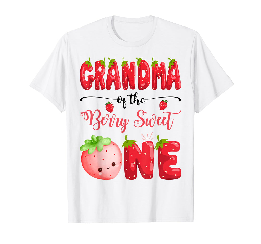 Grandma Berry Sweet One Birthday T-Shirt - Minimalist Print for Adults - T-Shirt, Sweatshirt, Hoodie