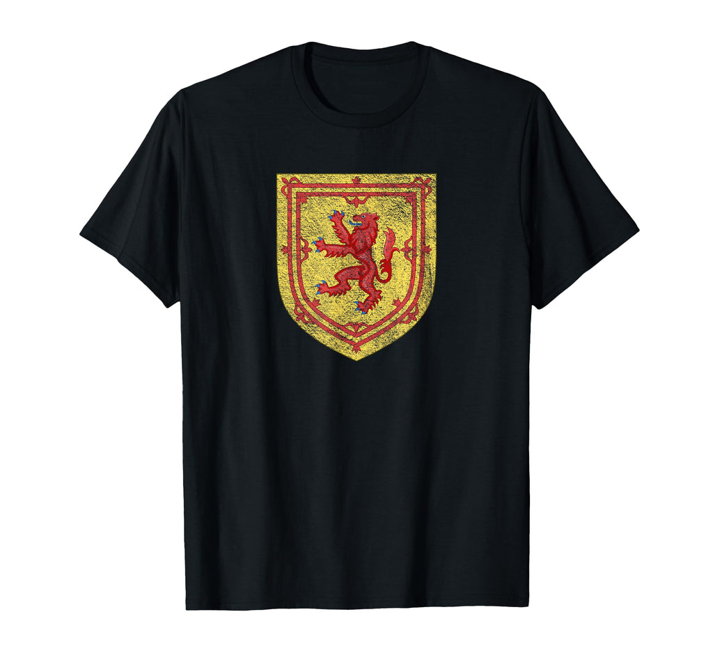 Scottish Lion Emblem Scotland Flag T-Shirt - Aesthetic Graphic for Adults - T-Shirt, Sweatshirt, Hoodie