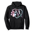 Dog Groomer Dog Grooming Hoodie - Fun Novelty Design Men Women - T-Shirt, Sweatshirt, Hoodie