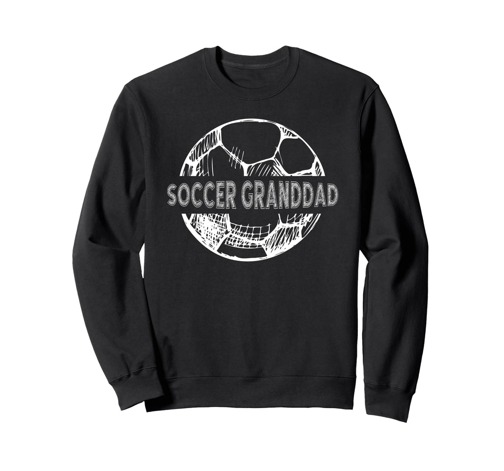 Soccer Granddad Grandpa Granddad Sweatshirt - Minimalist Print Men Women - T-Shirt, Sweatshirt, Hoodie