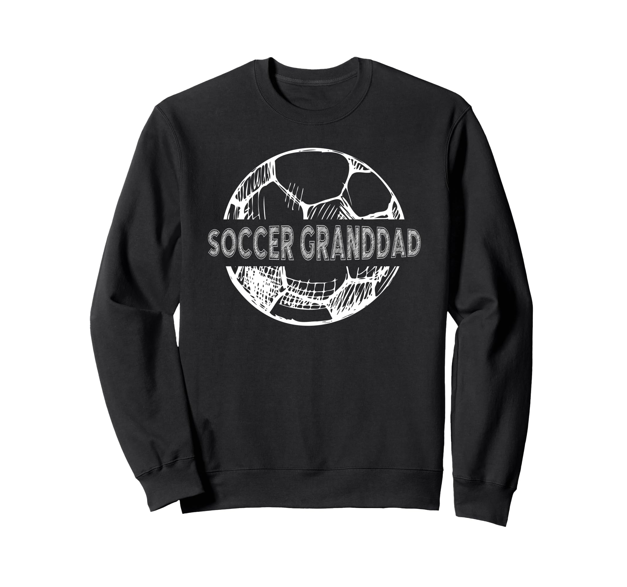 Soccer Granddad Grandpa Granddad Sweatshirt - Minimalist Print Men Women - T-Shirt, Sweatshirt, Hoodie