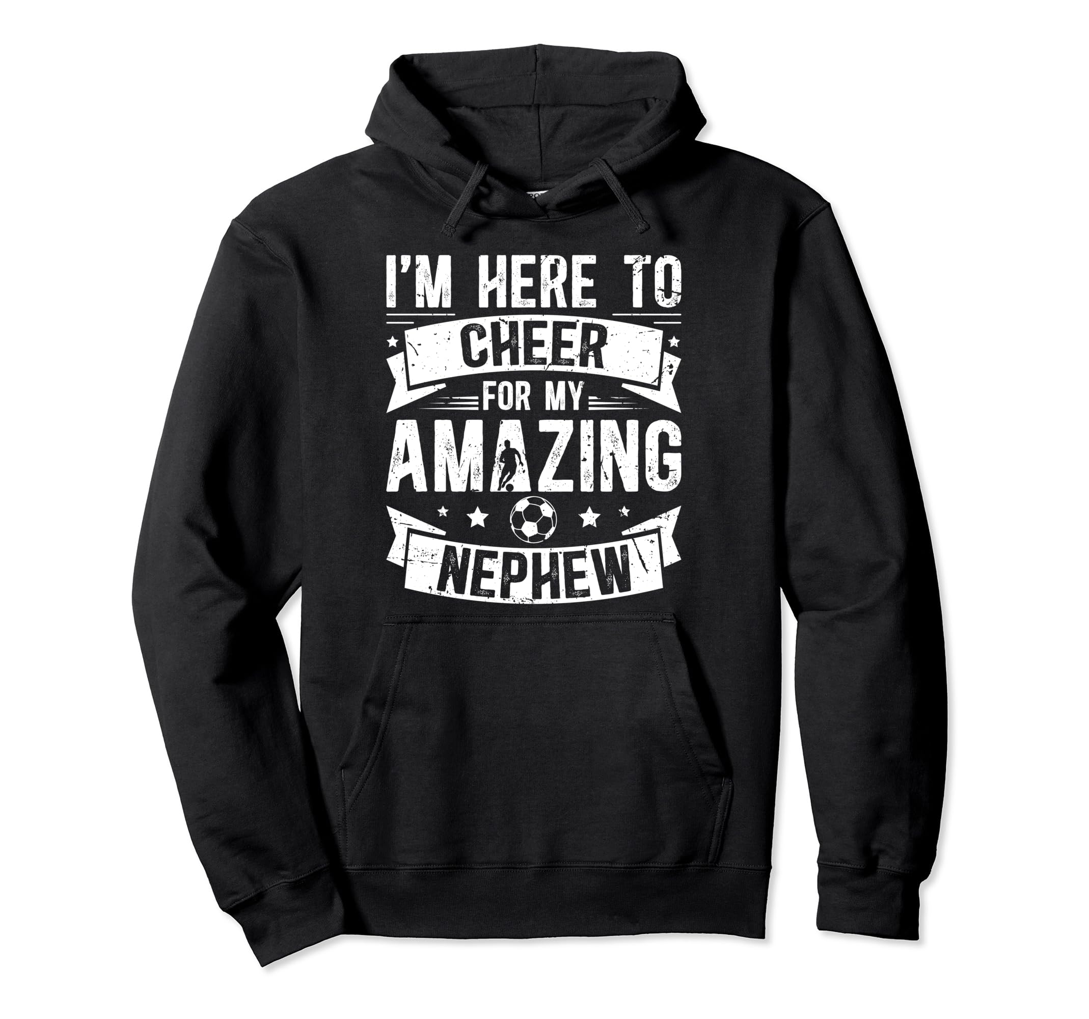 My Amazing Nephew Soccer Uncle Soccer Hoodie - Novelty Apparel Unisex - T-Shirt, Sweatshirt, Hoodie