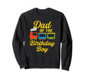 Dad Birthday Train Sweatshirt - Novelty Apparel Men Women - T-Shirt, Sweatshirt, Hoodie