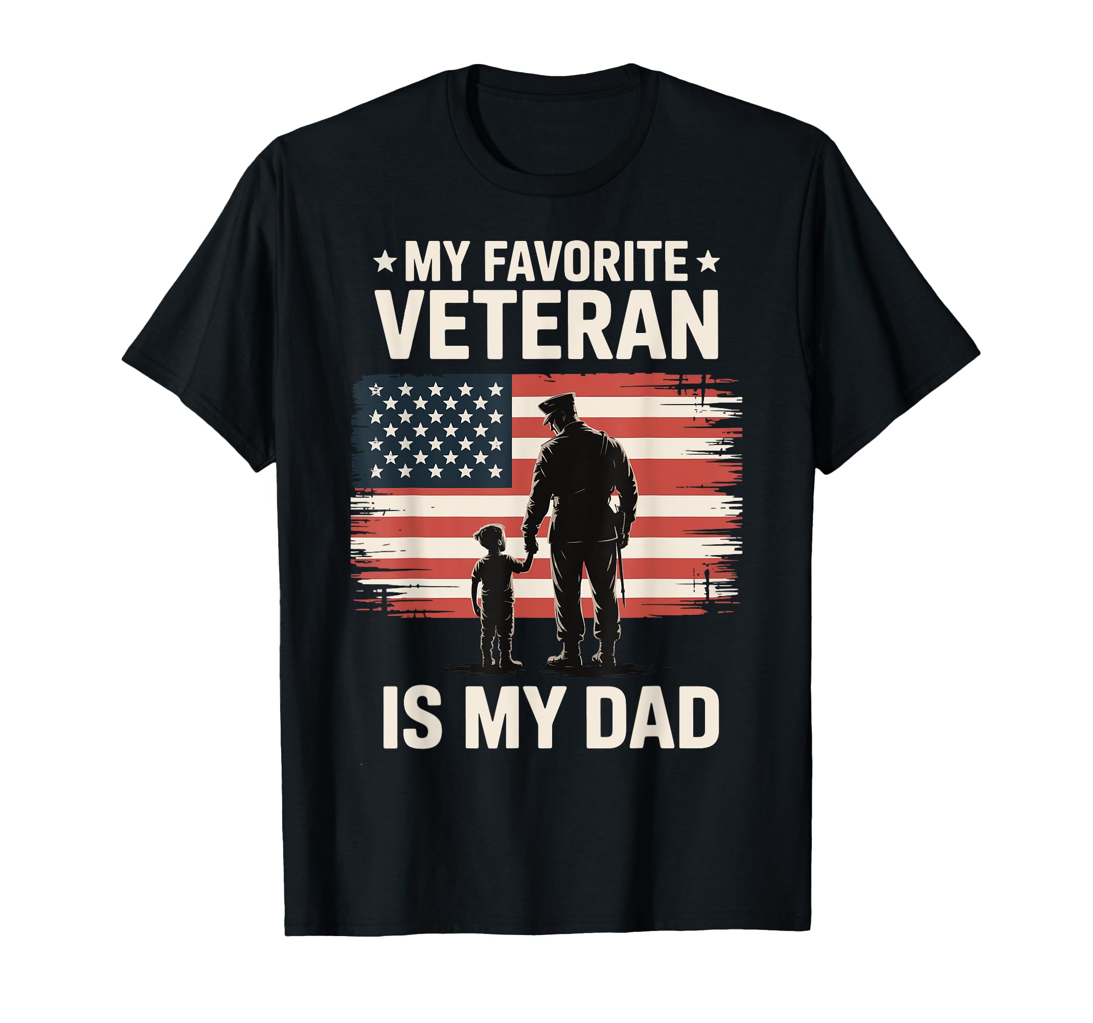 Usa Dad Veteran Father Military Soldier Hoodie - Novelty Apparel Unisex - T-Shirt, Sweatshirt, Hoodie