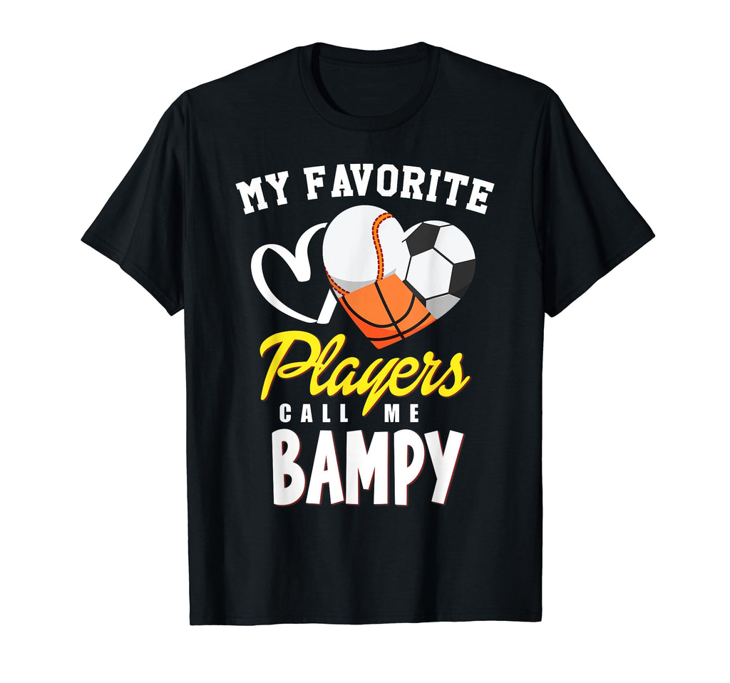My Favorite Players Baseball Soccer T-Shirt - Trendy Graphic for Adults - T-Shirt, Sweatshirt, Hoodie
