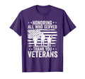 Honoring All Who Served Thank You T-Shirt - Casual Everyday Wear Unisex - T-Shirt, Sweatshirt, Hoodie