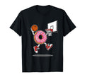 Donut Dunking Basketball Funny Food Sports T-Shirt - Novelty Apparel Unisex - T-Shirt, Sweatshirt, Hoodie