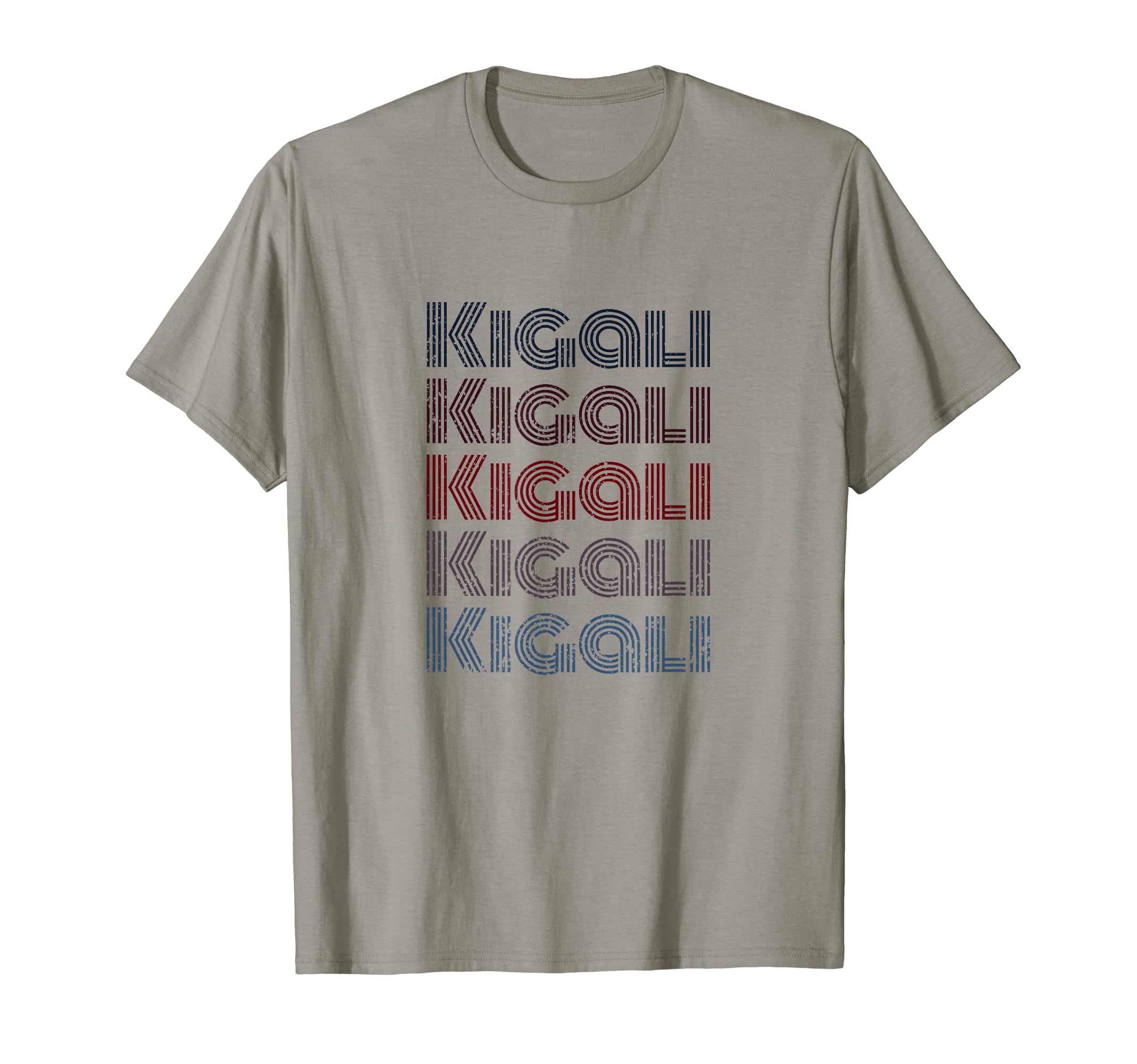 Rwanda 70S City Kigali T-Shirt - Casual Everyday Wear Men Women - T-Shirt, Sweatshirt, Hoodie