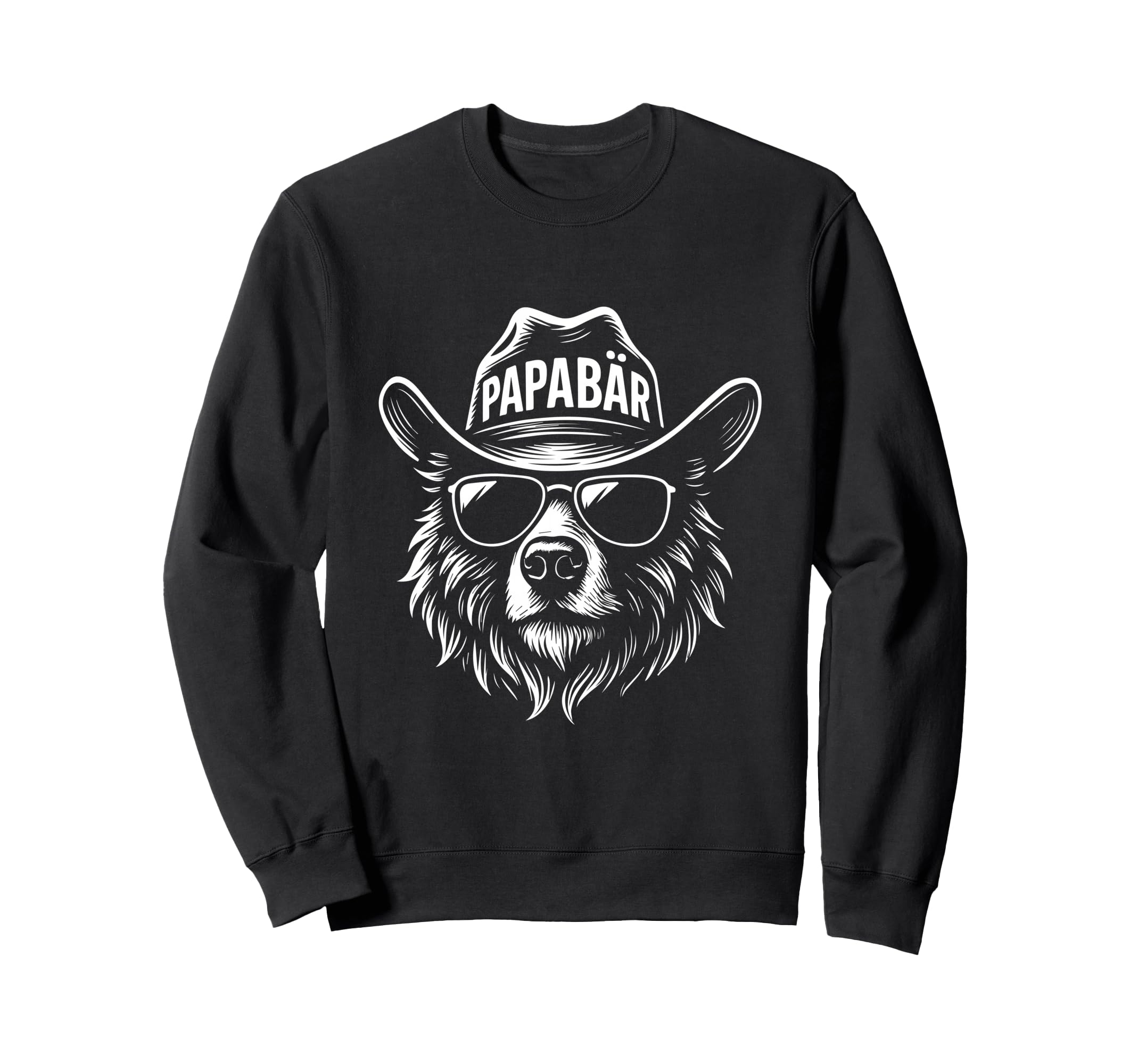 Papa Bear Funny Father Motif Sweatshirt - Streetwear Style for Adults - T-Shirt, Sweatshirt, Hoodie
