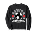 Senior Soccer 2026 Final Season Crew Sweatshirt - Minimalist Print Unisex - T-Shirt, Sweatshirt, Hoodie