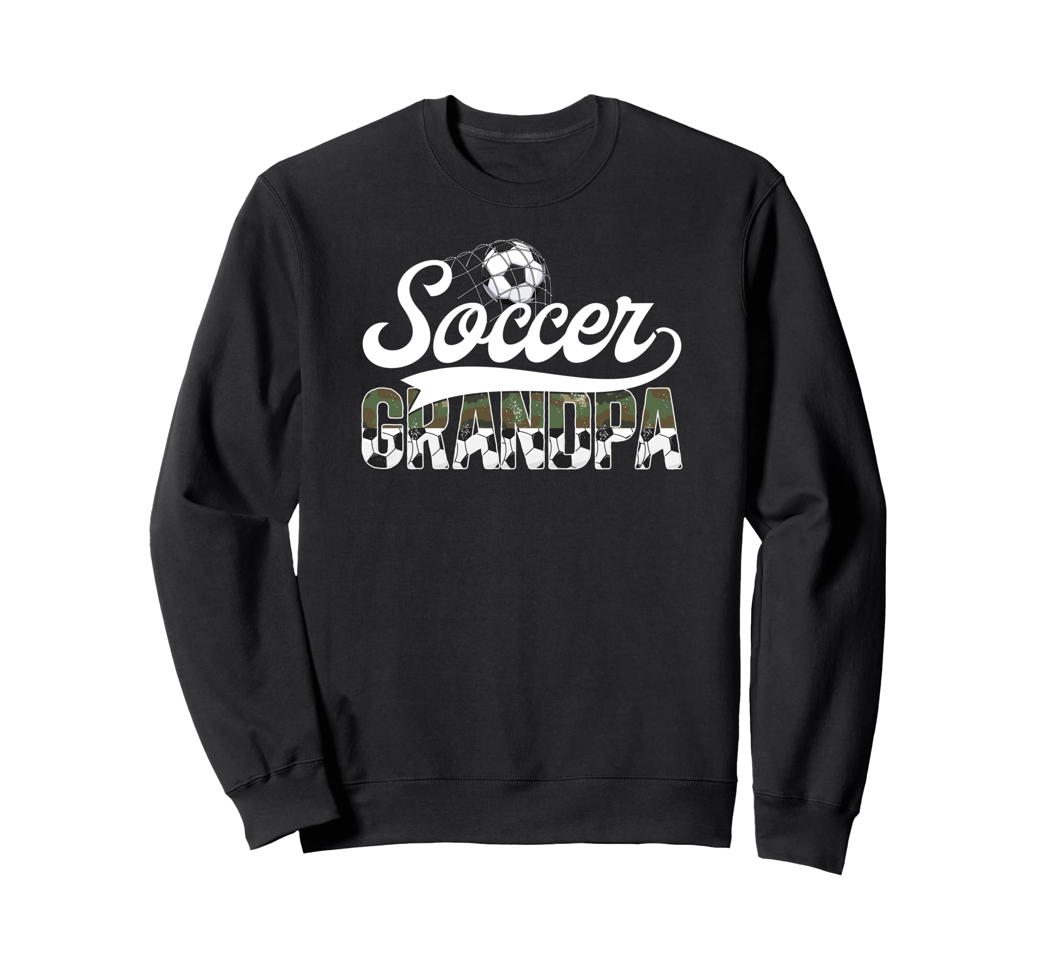 Soccer Grandpa Soccer Player Sweatshirt - Minimalist Print Unisex - T-Shirt, Sweatshirt, Hoodie