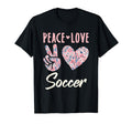 Peace Love Soccer Gifts And Hoodie - Unique Graphic for Adults - T-Shirt, Sweatshirt, Hoodie