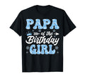 Papa Birthday Snowflakes Winter T-Shirt - Casual Everyday Wear for Adults - T-Shirt, Sweatshirt, Hoodie