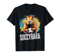 Soccybara Delight Capybara Football T-Shirt - Unique Graphic Men Women - T-Shirt, Sweatshirt, Hoodie