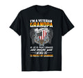 Im Veteran Grandpa Proud Veteran Dad T-Shirt - Custom Art Print Men Women - T-Shirt, Sweatshirt, Hoodie