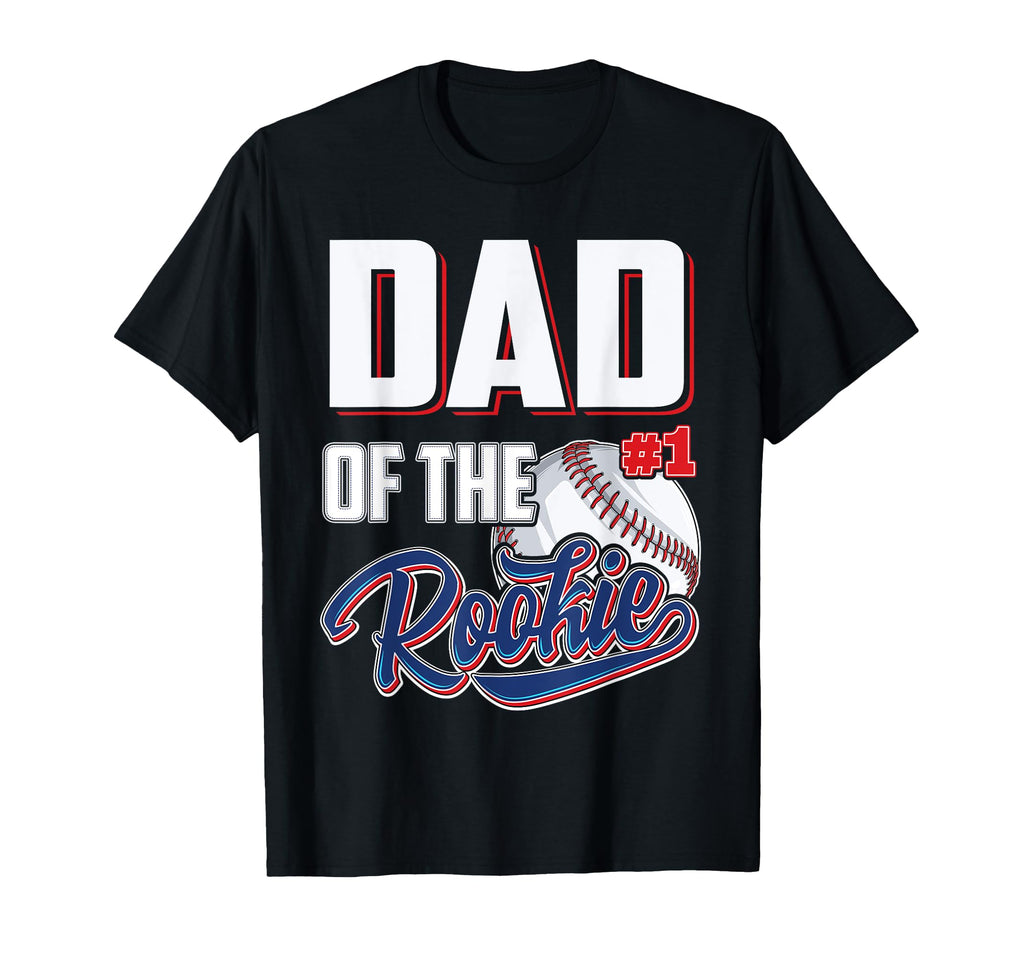 Dad Rookie 1 Years Old Team 1St T-Shirt - Unique Graphic for Adults - T-Shirt, Sweatshirt, Hoodie