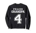 Number 4 Custom Proud Soccer Sweatshirt - Aesthetic Graphic for Adults - T-Shirt, Sweatshirt, Hoodie
