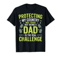Protecting My Country Was Tough Veteran Dad T-Shirt - Trendy Graphic Unisex - T-Shirt, Sweatshirt, Hoodie