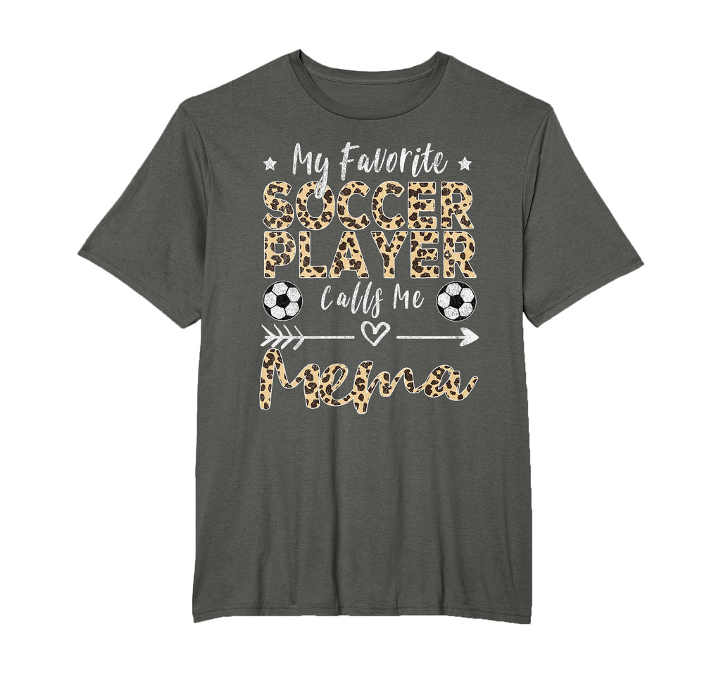 My Favorite Soccer Player Calls Me Mema T-Shirt - Trendy Graphic Unisex - T-Shirt, Sweatshirt, Hoodie