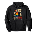 Papa Bear Rainbow Cub Lgbtq Family Hoodie - Streetwear Style Men Women - T-Shirt, Sweatshirt, Hoodie