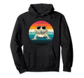 Bearded Dragon Sunglasses Reptile Hoodie - Custom Art Print for Adults - T-Shirt, Sweatshirt, Hoodie