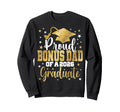 Proud Bonus Dad Class 2026 Sweatshirt - Casual Everyday Wear for Adults - T-Shirt, Sweatshirt, Hoodie