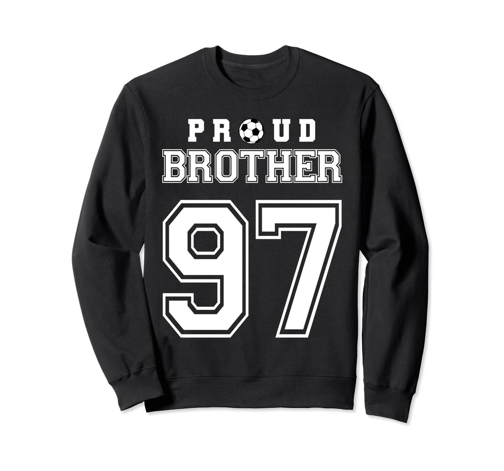 Number 97 Custom Proud Soccer Sweatshirt - Trendy Graphic for Adults - T-Shirt, Sweatshirt, Hoodie