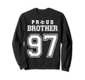 Number 97 Custom Proud Soccer Sweatshirt - Trendy Graphic for Adults - T-Shirt, Sweatshirt, Hoodie